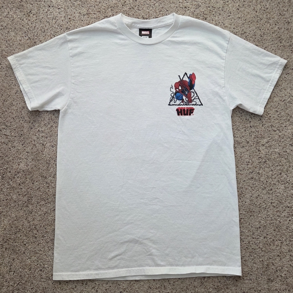 Marvel × HUF Spiderman Shirt